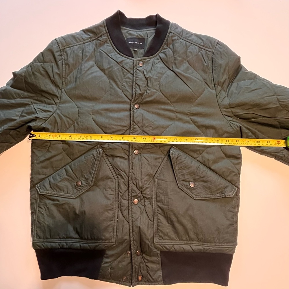 Wings + Horns quilt jacket M - Picture 4 of 4